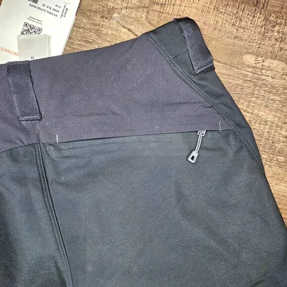 NWT!! Patagonia Men’s Simul Alpine Slim Fit Pants, 28 Black - Picture 9 of 15